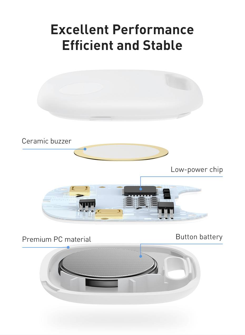 Anti-Lost Wireless Smart Tracker GPS Tag Finder Alaram