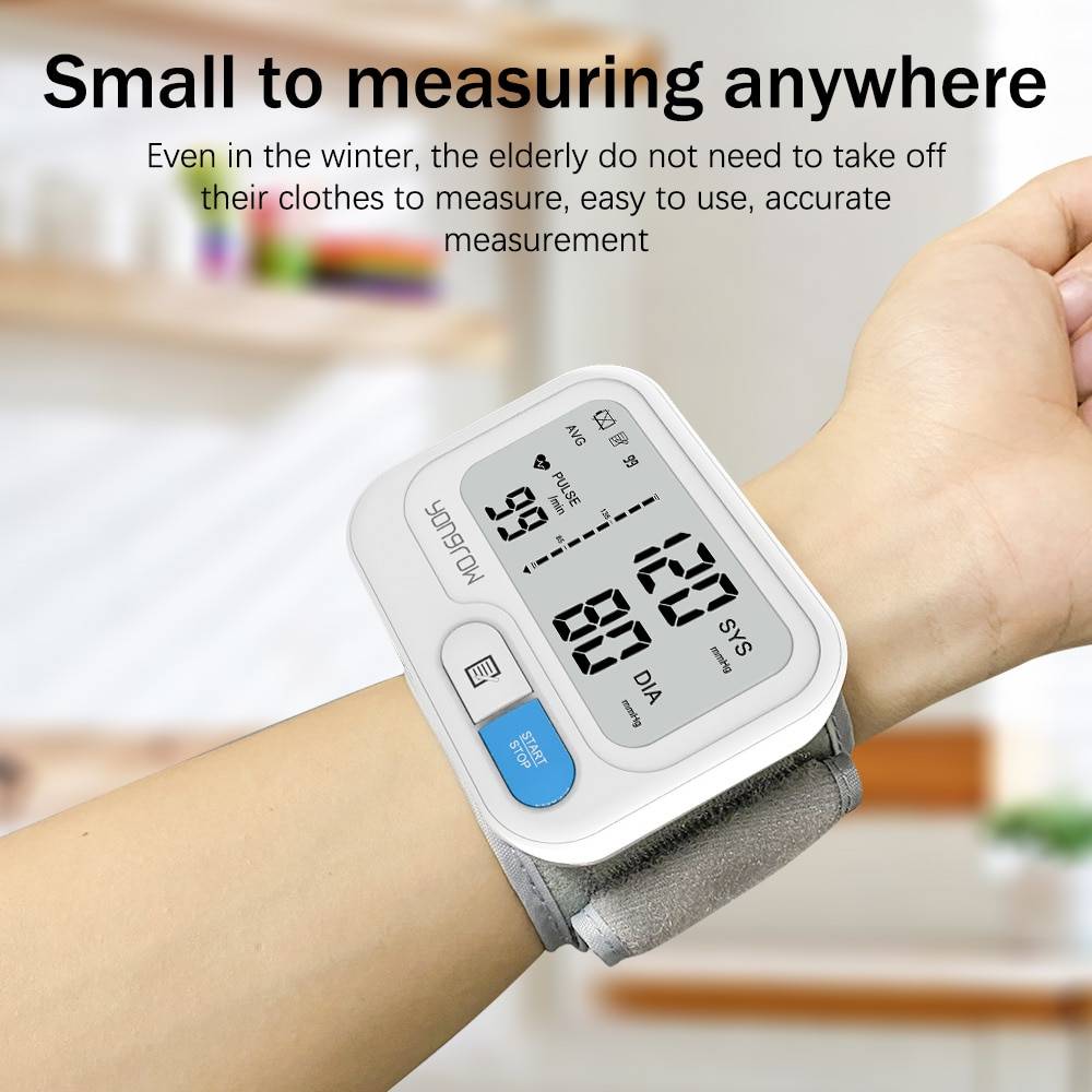 Automatic Digital Wrist Blood Pressure Monitor Health & Beauty 1ef722433d607dd9d2b8b7: Outside US