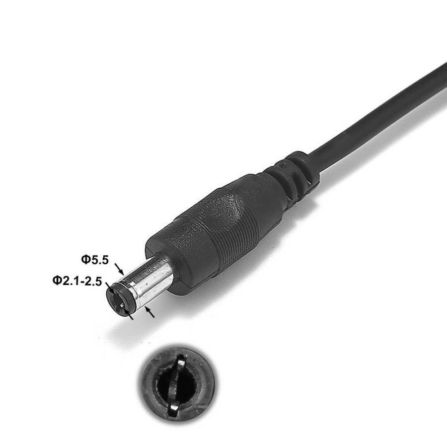 CCTV Camera Extension Cord DC12V Power Cable Camera Electronics Security 4c3e5f1dc3332d5c17e1a3: 3M