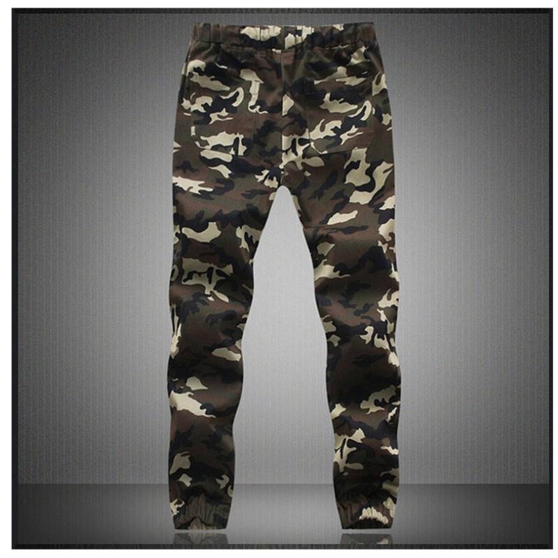 Cute Camouflage Cotton Men’s Pants Men's Fashion color: Green|Grey|White