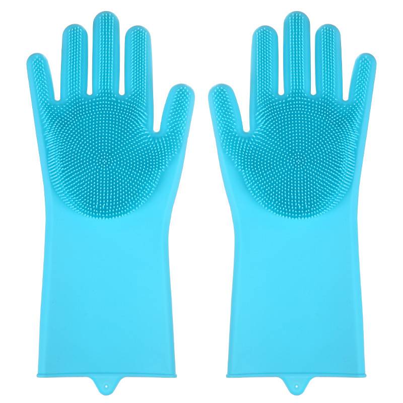 Dishwashing Hand Protect Gloves Magic Silicone Cleaning Tool