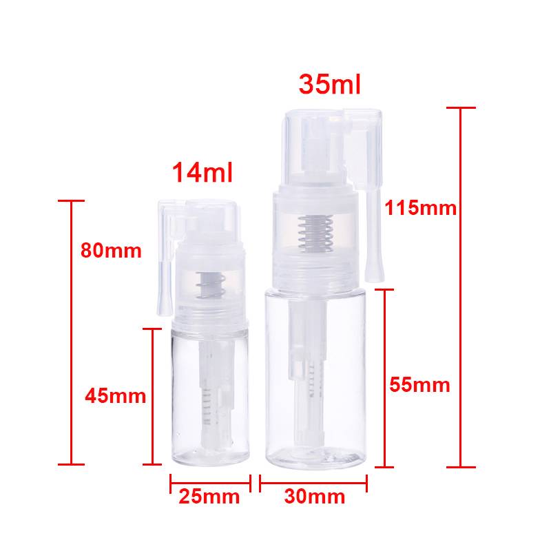 Glitter Duster Spray Bottle with a Unique dust Sprayer Food Items Tools & Pots color: 14ML|14ml AND 35ml|35ML