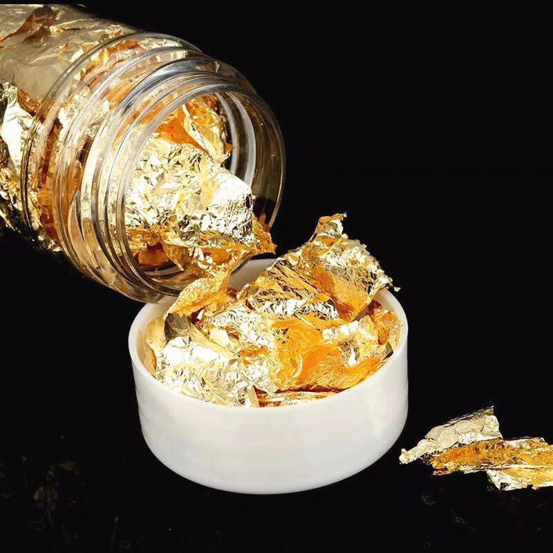 Gold-Leaf Edible Grade Genuine Decorating Tools Chef Art Cake Chocolates