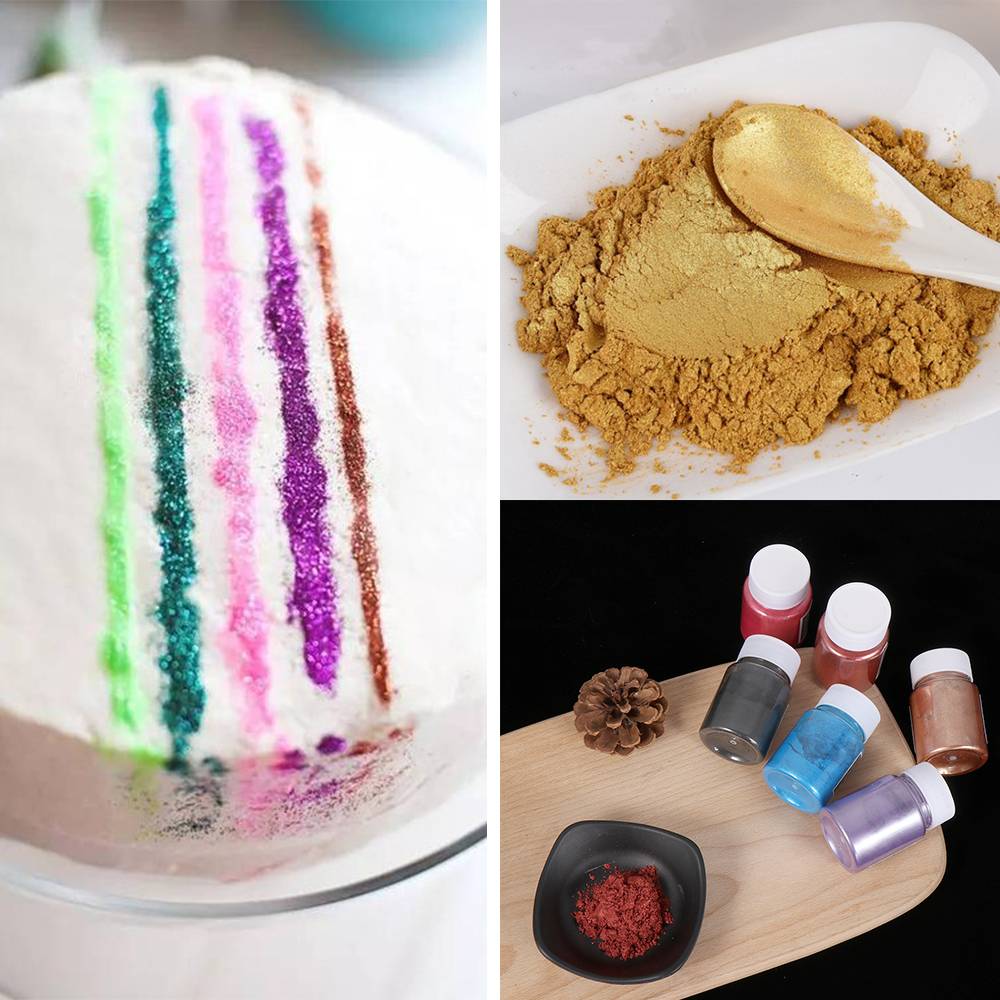 Golden Edible Glitter Powder Baking Color Dust for Chocolate Pastry