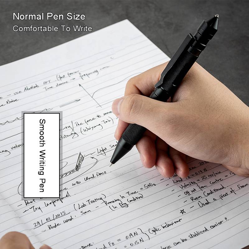 High-Quality 3in1 Tactical Pen Self Defense Emergency Tool