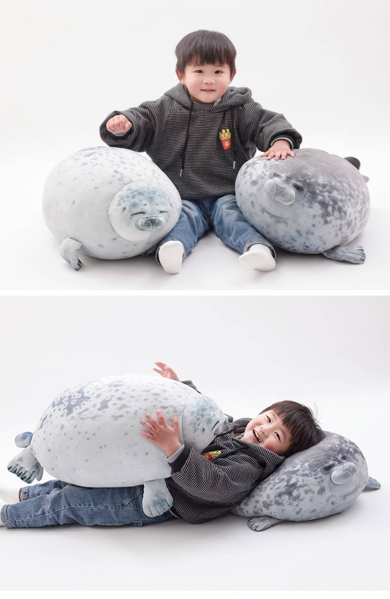 Lifelike Seal Soft Plush Toy