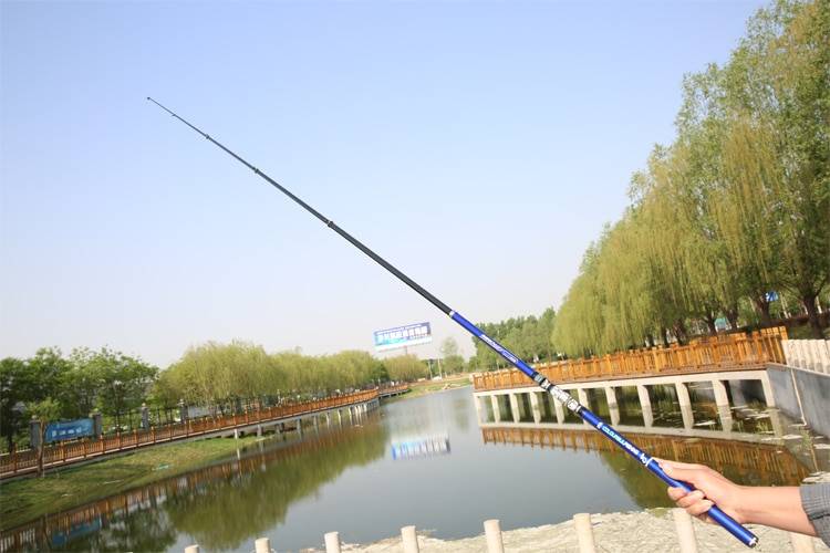 Long Carbon Fiber Spinning Fishing Rod