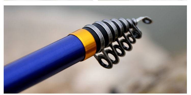 Long Carbon Fiber Spinning Fishing Rod