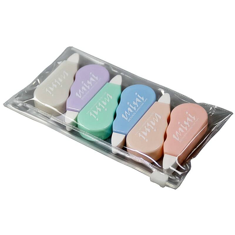 Mini Tape Correctors 4 pcs Set