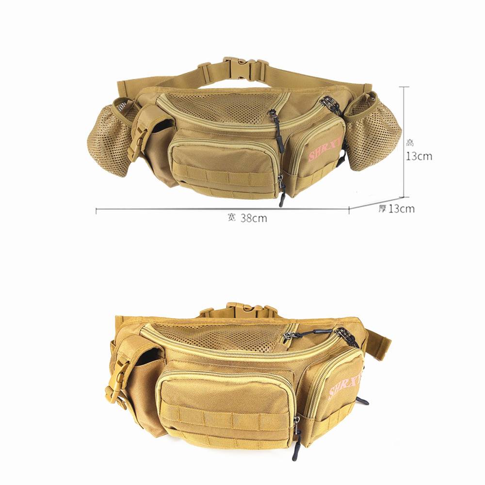 Multifunctional Outdoor Waist Bag metal detector Fishing Tackle