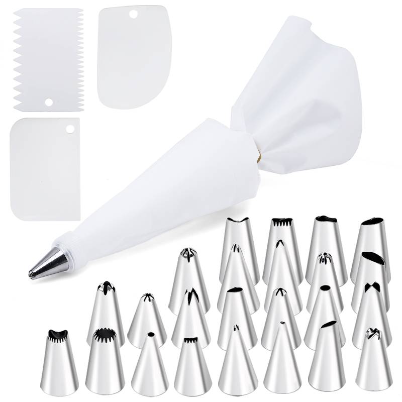 Pastry Bag with Nozzles For Cake Pastry and Confectionery