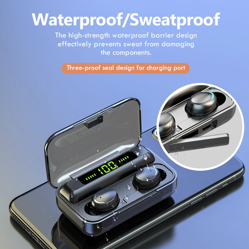 Waterproof Wireless Bluetooth Headphones Uncategorized color: A|B|C|D