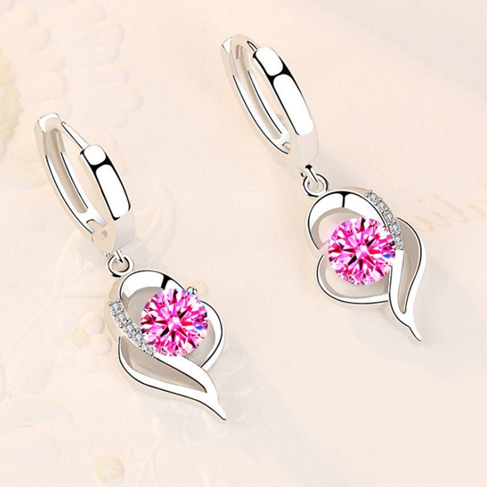 Stylish Zircon Silver Earrings 925 Sterling Jewelry Hot Selling Women's Fashion 8703dcb1fe25ce56b571b2: 063|064|065|066