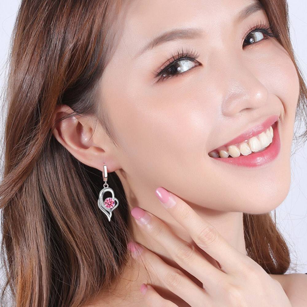 Stylish Zircon Silver Earrings 925 Sterling Jewelry Hot Selling Women's Fashion 8703dcb1fe25ce56b571b2: 063|064|065|066