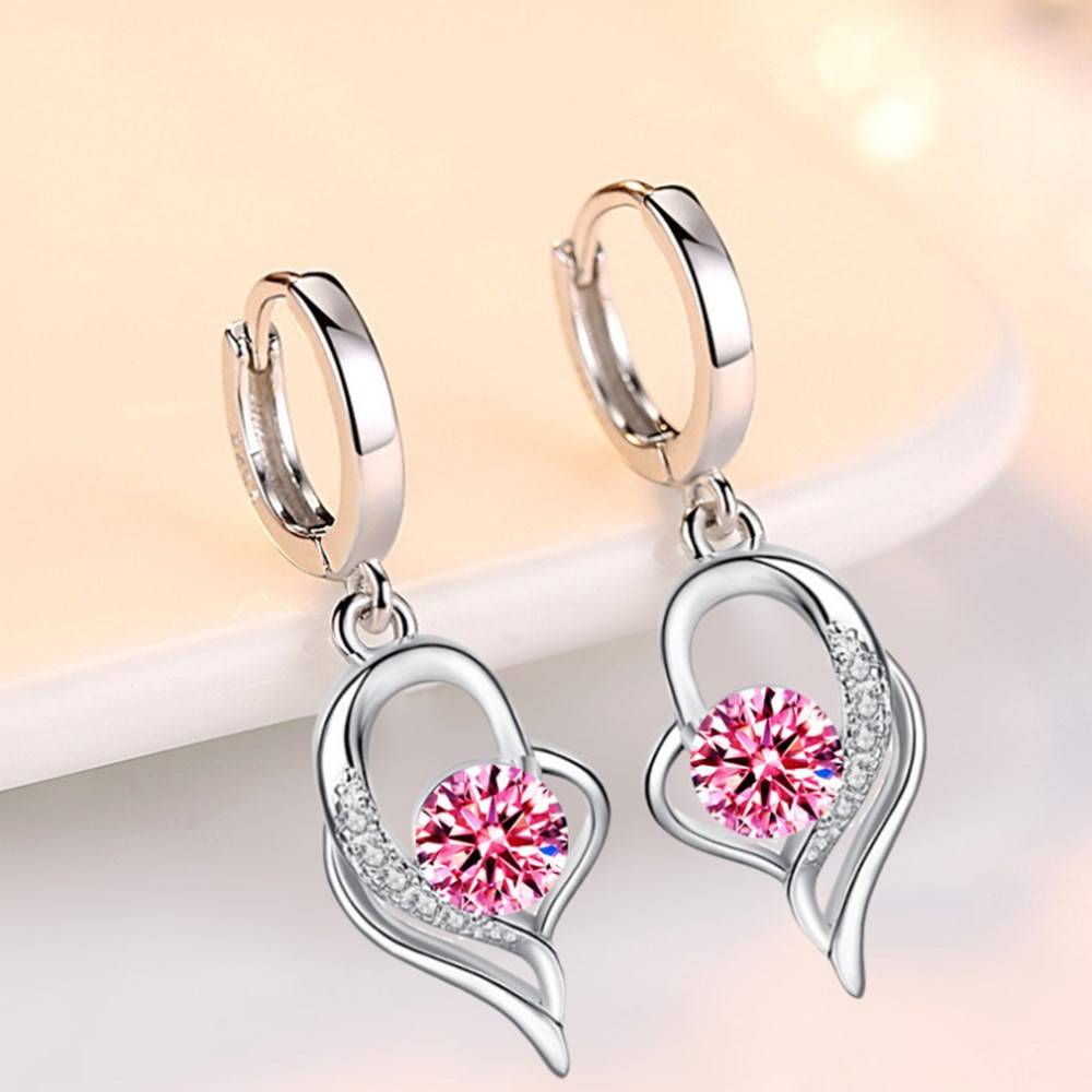 Stylish Zircon Silver Earrings 925 Sterling Jewelry Hot Selling Women's Fashion 8703dcb1fe25ce56b571b2: 063|064|065|066