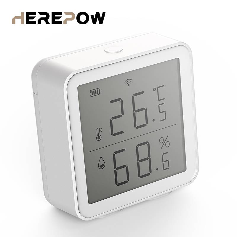 Home Temperature & Humidity Sensor wifi with LED Screen