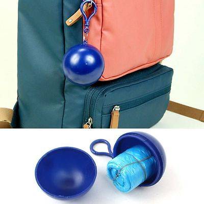 Portable Vinyl Rain Coat Outdoor Waterproof Emergency Ball New Arrivals Sports & Outdoors color: Blue|Dark Blue|Green|Red|White|Yellow