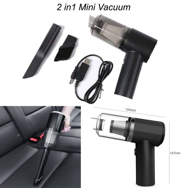 2-in-1 Wireless Car Vacuum Cleaner 6000Pa 42W 2025 - Main full view