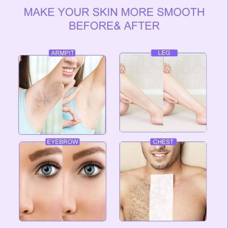 3-in-1 Wax Heater Machine Portable Waxing Kit - Smooth skin