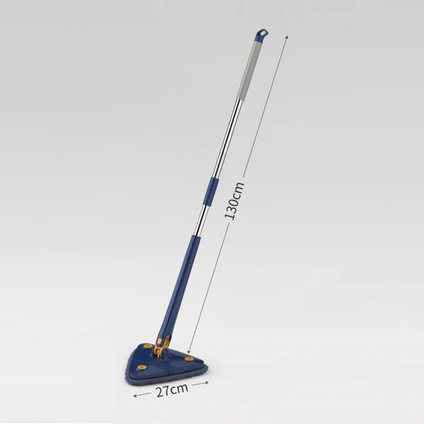 360 Twist Rotatable Mop Triangle Auto-Squeeze Mop - Size view
