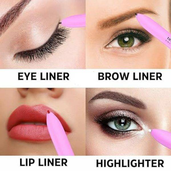 4-in-1 Makeup Pen Waterproof Eyeliner Brow Shadow 2025 - Features