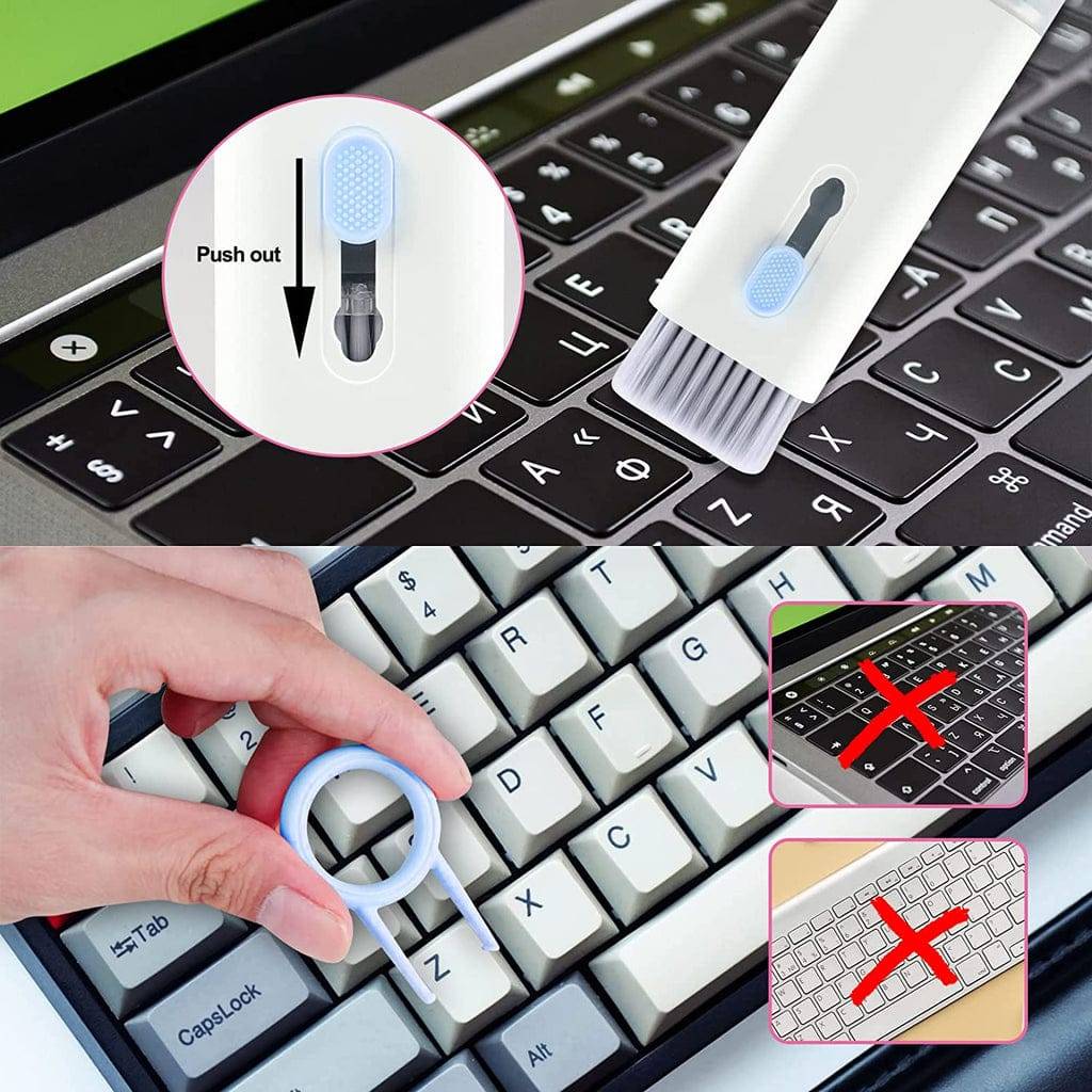 7-in-1 Electronic Cleaning Kit for Keyboard & Devices - Main full view