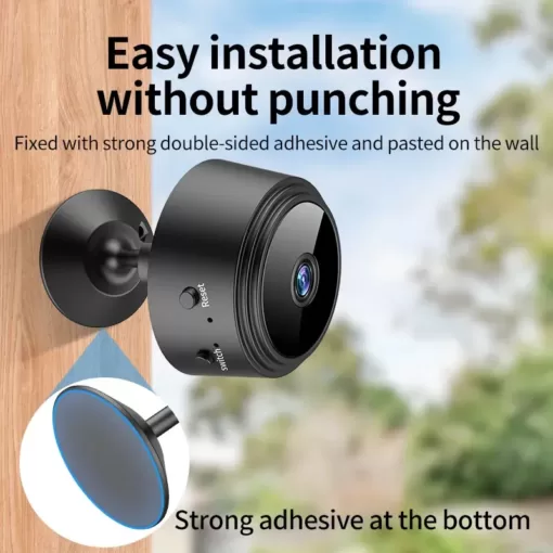 A9 1080p HD Magnetic Mini WiFi Camera HDSF App 2025 - Easy installation