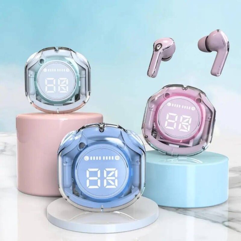 Air 39 Transparent Bluetooth Earbuds Bass ENC 5.3 Air 39 Transparent Bluetooth Earbuds Bass ENC 5.3 - Main full view