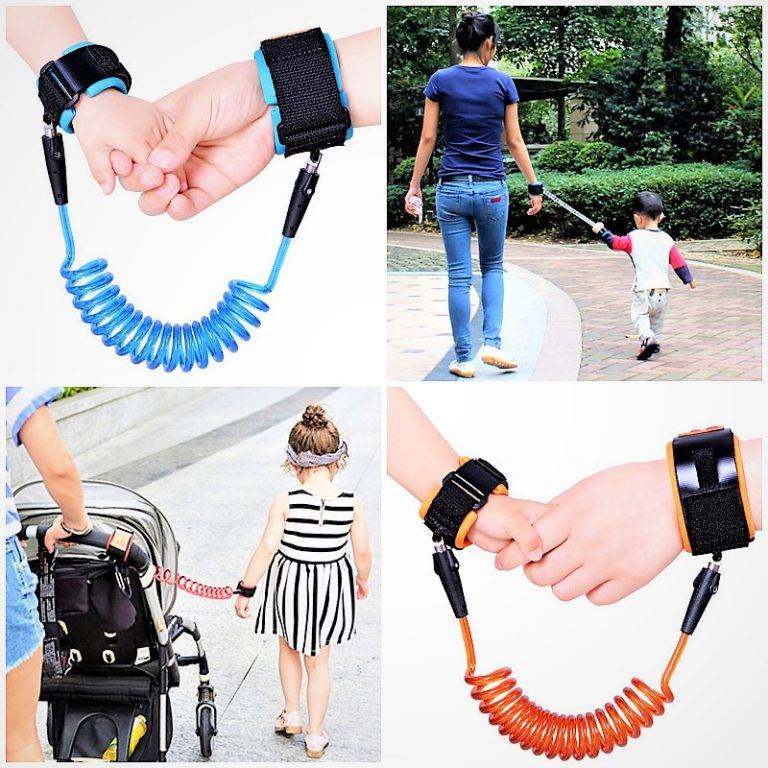 Anti-Lost Wrist Link for Kids 70-Inch Safety Strap - Outdoor safety of babies