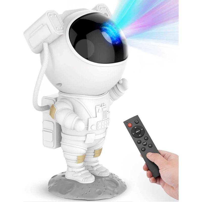 Astronaut Star Projector Night Light Nebula Remote - Easy to use with remote