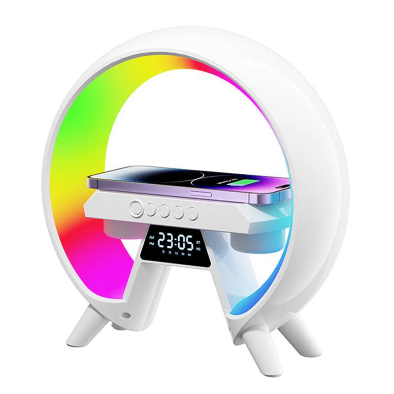 BT-3401 LED Wireless Charger Bluetooth Speaker Lamp 2025 - Features and functions