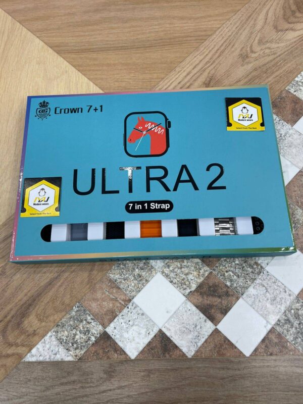 Crown 7 IN 1 Smartwatch 2.1" HD - Packing box view