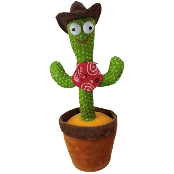 Dancing Cactus Toy Rechargeable Singing Kids - Main full view