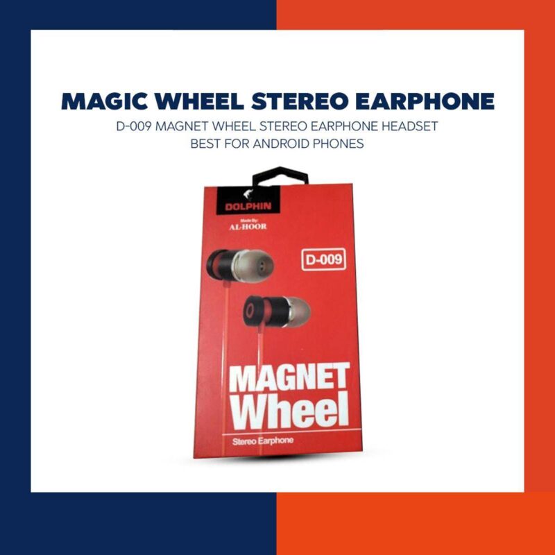 Dolphin D-009 Earphone Stereo Mic Selfie Handsfree - Main full view