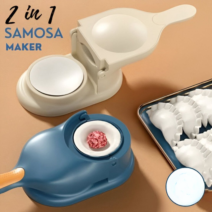 Dumpling Samosa Maker 2-in-1 Manual Press Random Color Dumpling Samosa Maker 2-in-1 Manual Press Random Color - Main full view