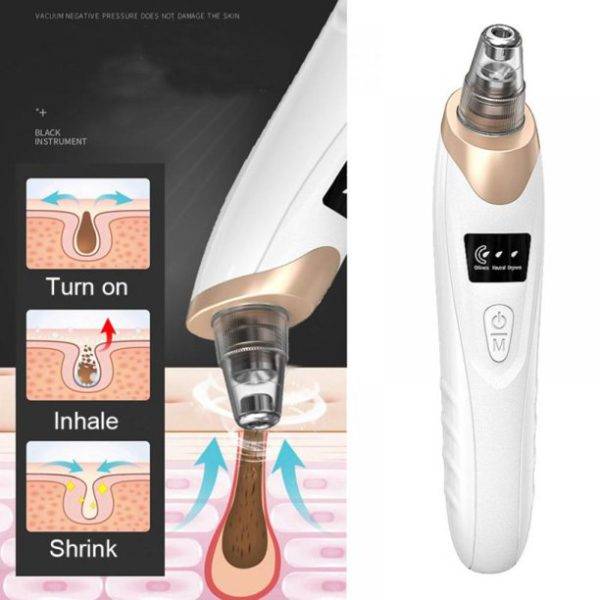 Electric Blackhead Suction Remover Pore Cleaner 2025 - Function view