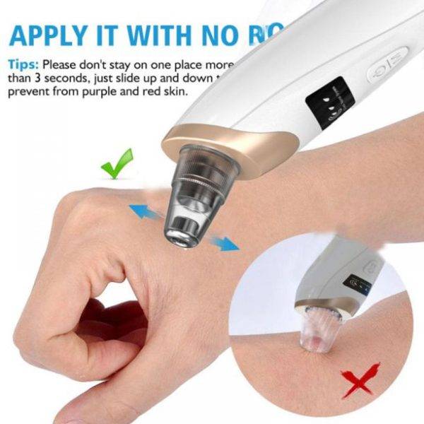 Electric Blackhead Suction Remover Pore Cleaner 2025 - Using guide