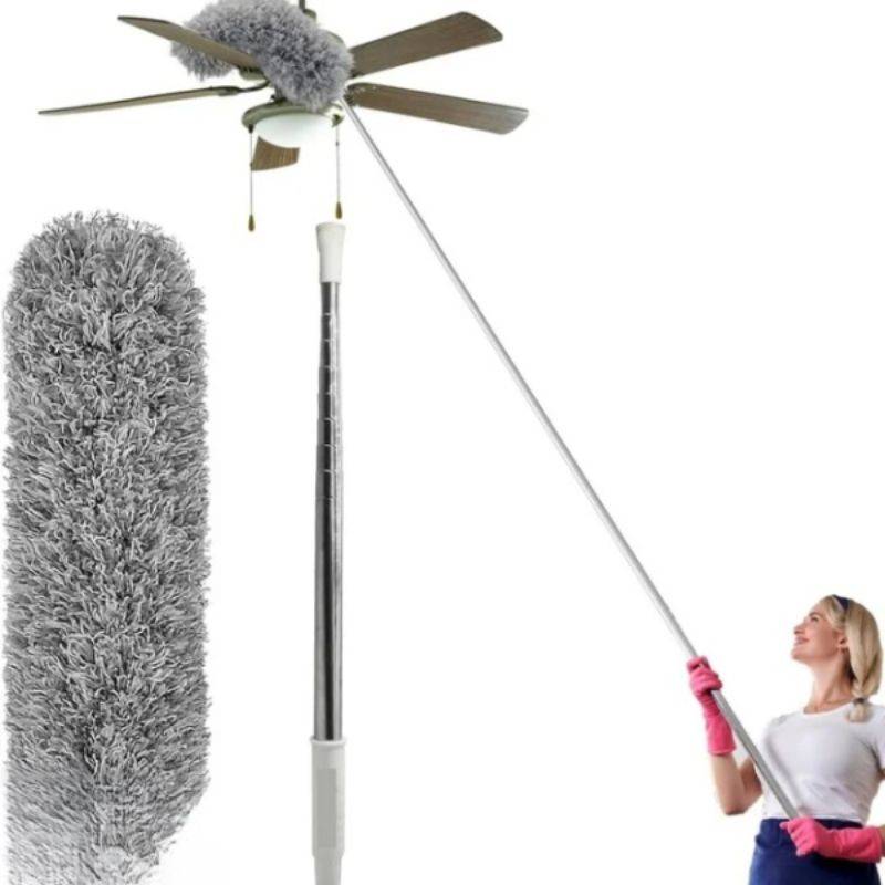 Extendable Microfiber Duster with Telescopic Handle Extendable Microfiber Duster with Telescopic Handle - Fan cleaning