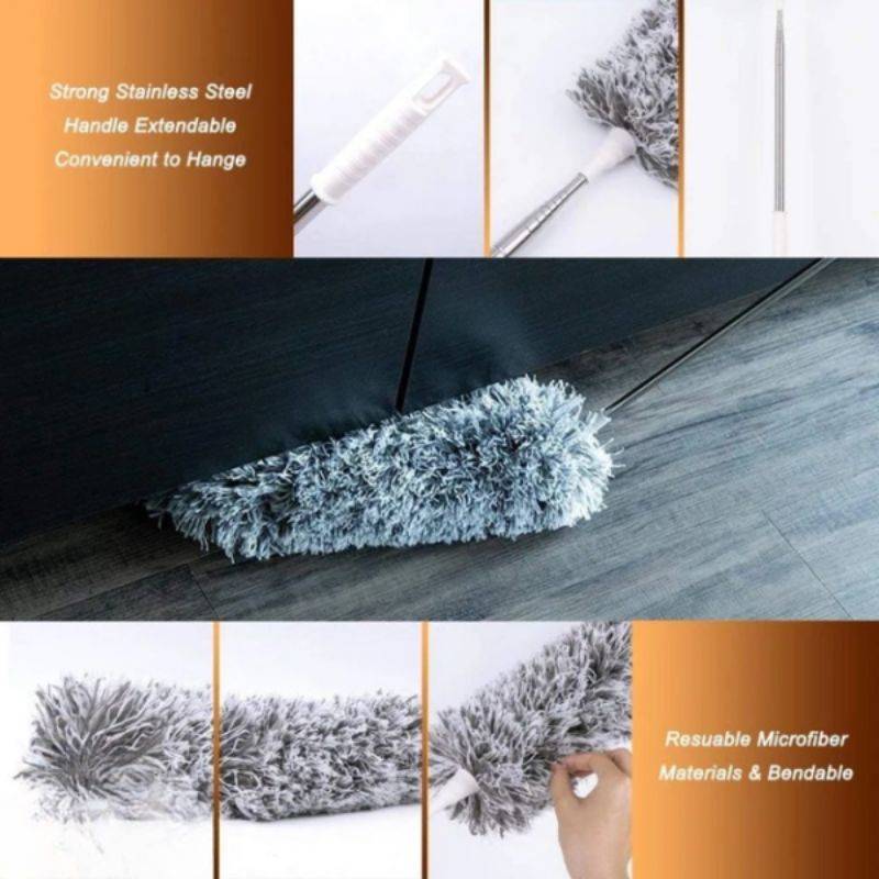 Extendable Microfiber Duster with Telescopic Handle Extendable Microfiber Duster with Telescopic Handle - Main full view