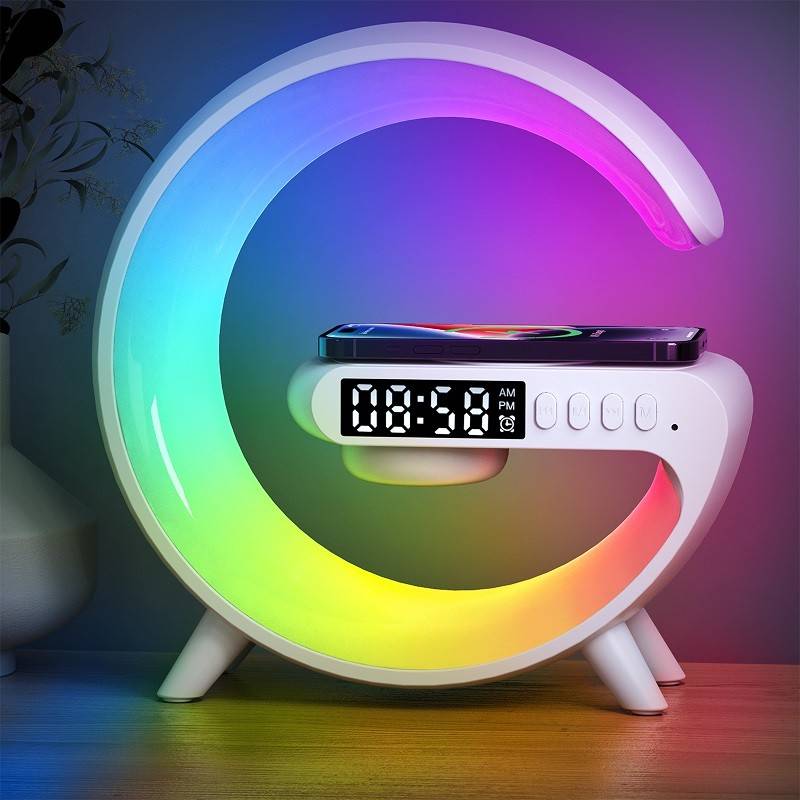 G63 Bluetooth Speaker Wireless Charger Light 10W 2025 - Full display