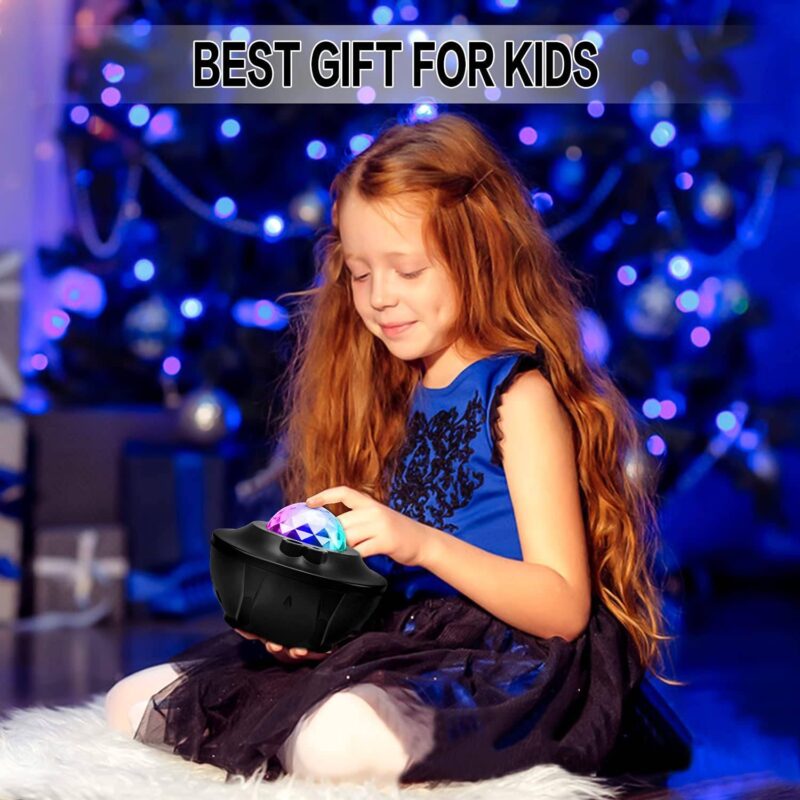 Galaxy Star Projector Lamp LED with Dual Speakers - Best gift for kids