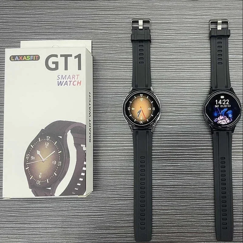 GT1 Bluetooth Calling Smartwatch Touch Display IP67 - Display with box