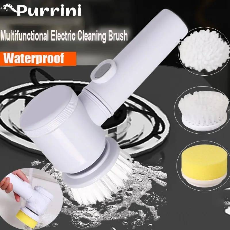Handheld Scrubber Brush 5-in-1 Rechargeable 2025 - Multifunctional and waterproof