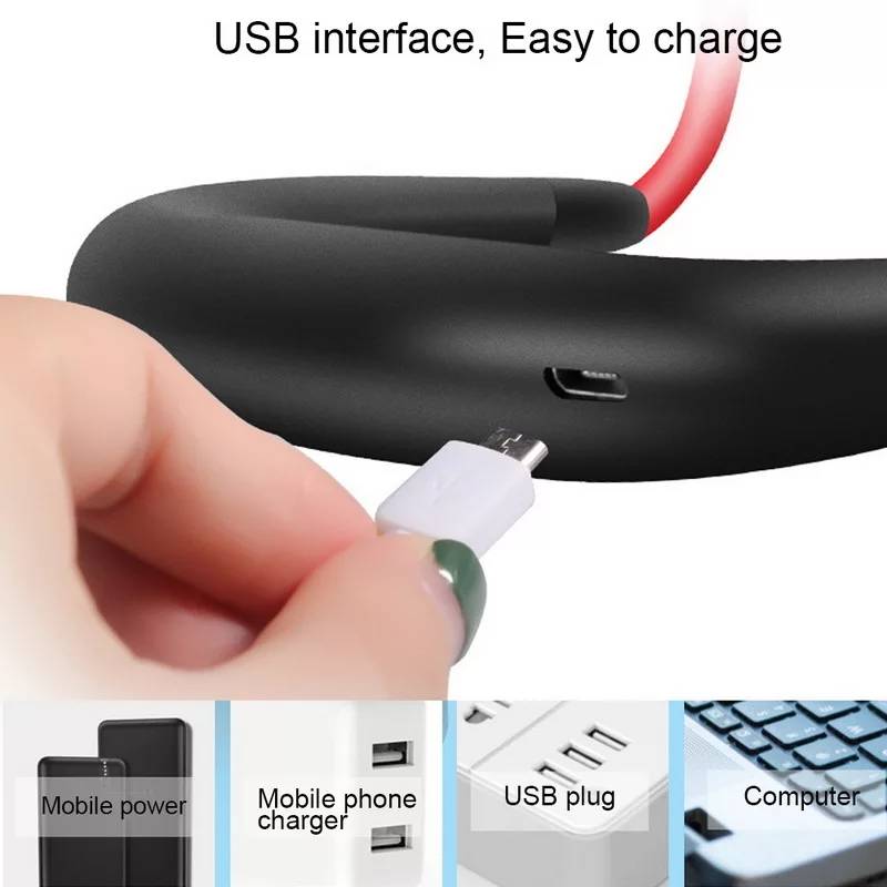 Hanging Neck Fan Kitchen Portable USB 2000mAh 2025 - Easy to charge