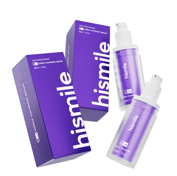 Hismile v34 Color Corrector Serum 30ml Whitening - 2 pcs with boxes