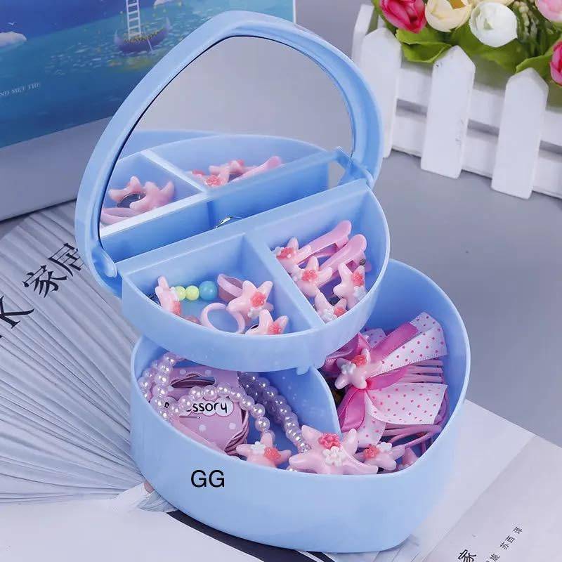 Jewellery Storage Box Heart Shape for Girls 2025 - Main view