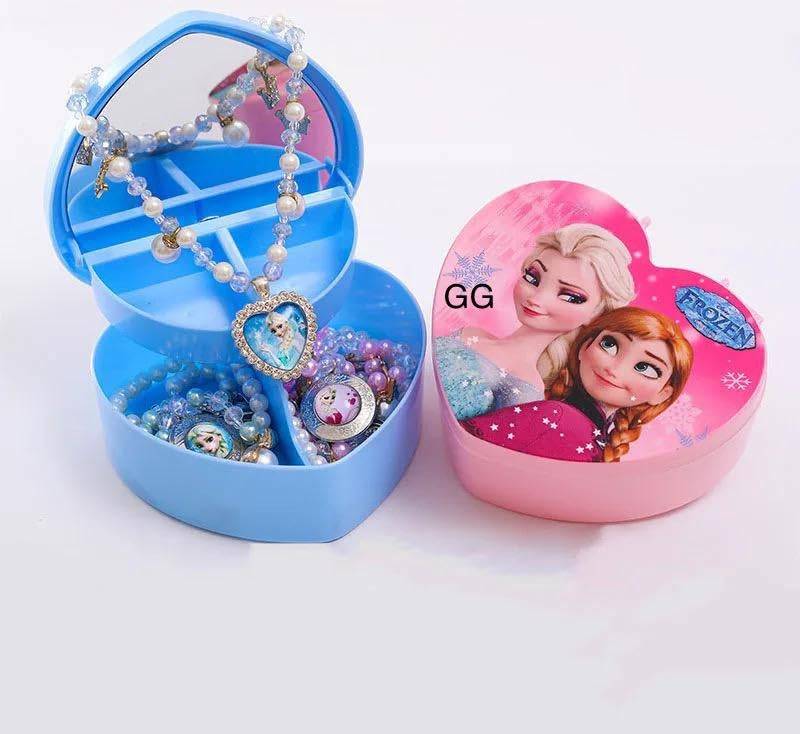 Jewellery Storage Box Heart Shape for Girls 2025 - Two color boxes view