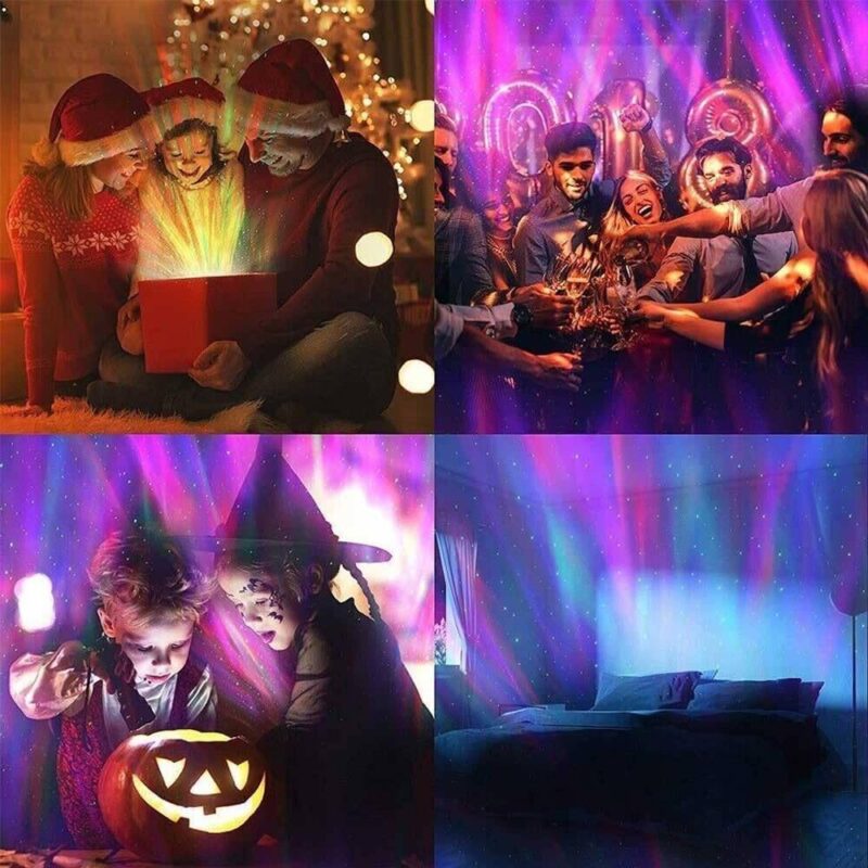 LED Starry Projection Light A7 with Remote Control - Display at various events