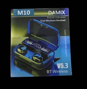 M10 Damix Wireless Headset V 5.3 Bluetooth - Packing box