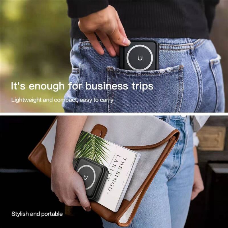 Magnetic Wireless Charger 3-in-1 Foldable 15W 2025 - Easy to carry